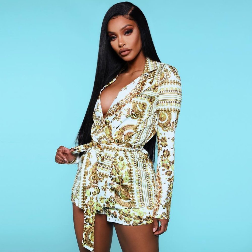 Fashion Nova Very Wealthy Blazer